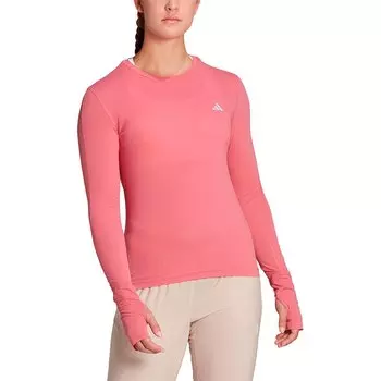 Лонгслив adidas Fast, розовый