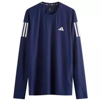 Лонгслив Adidas Otr B, темно-синий