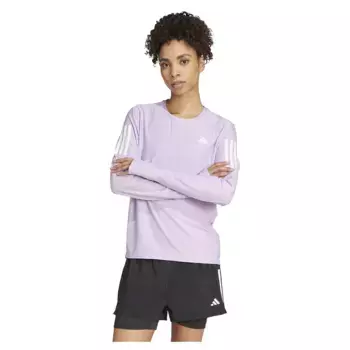 Лонгслив adidas Own The Run, фиолетовый