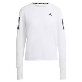 Лонгслив ADIDAS PERFORMANCE Performance Shirt Own The Run, белый