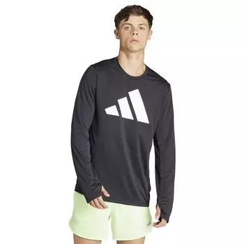 Лонгслив adidas Run It, черный