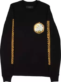 Лонгслив Amiri Alchemy Frame Long-Sleeve Tee 'Black', черный