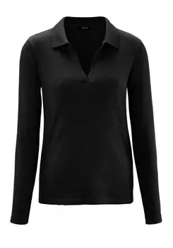 Лонгслив Aniston Casual, черный