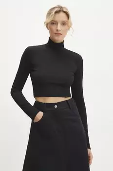 Лонгслив Answear.Lab, черный