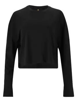 Лонгслив Athlecia Langarmshirt Offner, черный