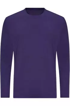 Лонгслив AWDis Cool Moisture Wicking, фиолетовый