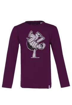 Лонгслив Band of Rascals Freez, цвет dark purple