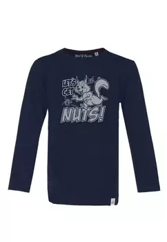 Лонгслив Band of Rascals Nuts, синий