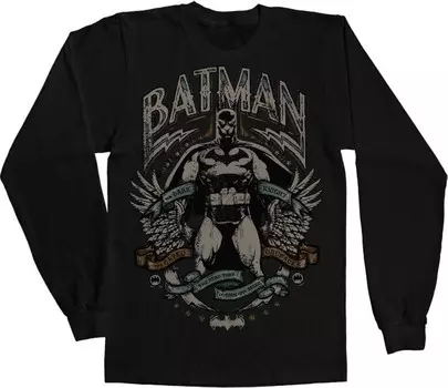 Лонгслив Batman, черный