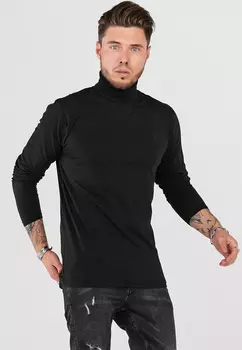 Лонгслив behype Langarmshirt B JOE, черный