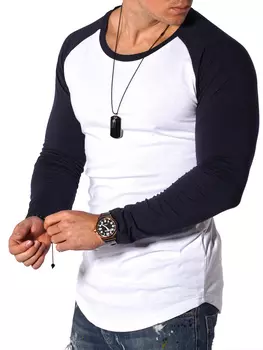 Лонгслив behype Langarmshirt RIO L/S, белый