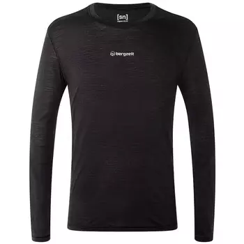 Лонгслив Bergzeit 140 Bergzeit Basics, черный