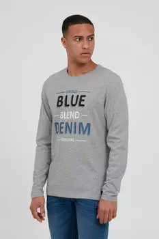 Лонгслив BLEND Langarmshirt, серый