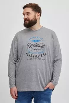 Лонгслив BLEND Longsweatshirt, серый