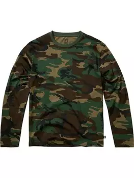 Лонгслив Brandit Longsleeve, камуфляж