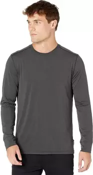 Лонгслив Burton Multipath Essential Tech Long Sleeve Crew, цвет True Black Heather