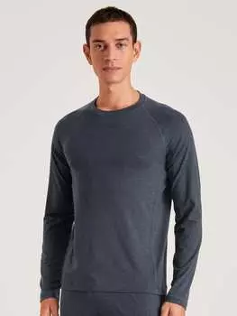 Лонгслив Calida Shirt, антрацит