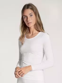 Лонгслив Calida Shirt, белый
