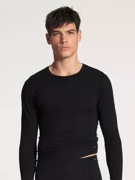 Лонгслив Calida Shirt, черный