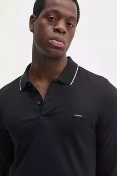 Лонгслив Calvin Klein, черный