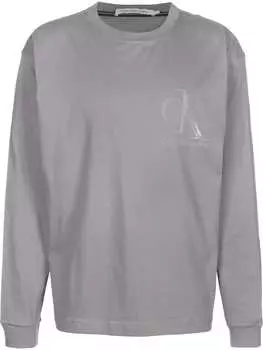 Лонгслив Calvin Klein, цвет fossil grey