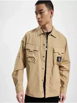 Лонгслив Calvin Klein, цвет travertine