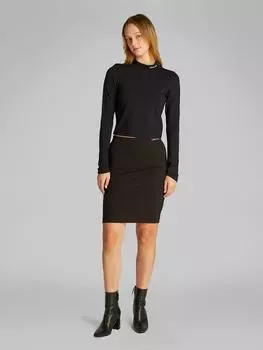 Лонгслив CALVIN KLEIN JEANS, черный