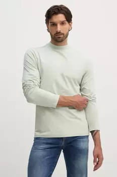 Лонгслив Calvin Klein, зеленый