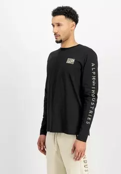 Лонгслив CAMO Alpha Industries, черный