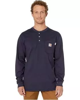 Лонгслив Carhartt Flame-Resistant, темно-синий