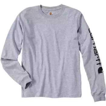 Лонгслив Carhartt Logo, серый