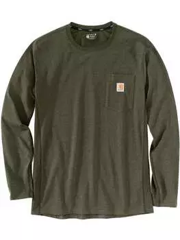 Лонгслив CARHARTT , зеленый