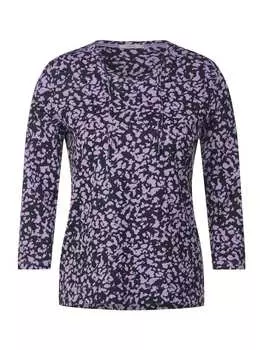 Лонгслив Cecil Langarmshirt, цвет universal blue