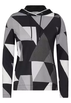 Лонгслив CECIL Shirt, цвет grey/black