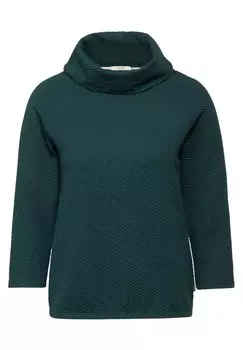 Лонгслив CECIL Shirt, зеленый