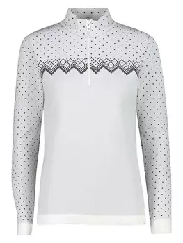 Лонгслив CMP Funktionslongsleeve, цвет Wei/Schwarz