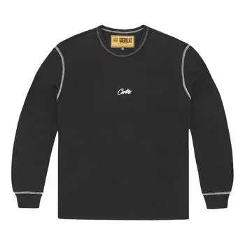 Лонгслив Corteiz Heavyweight Waffle Long-Sleeve, черный