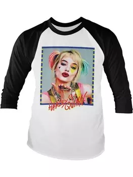 Лонгслив DC Commics Harley Quinn, белый