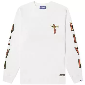 Лонгслив Deva States Cedric Long Sleeve T-Shirt, цвет Off White