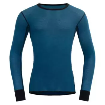 Лонгслив DEVOLD OF NORWAY Wool Mesh 190, синий