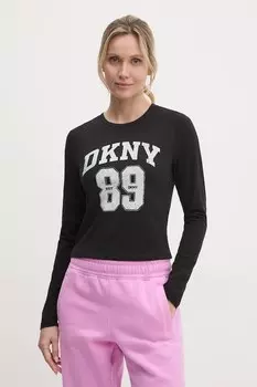 Лонгслив Dkny, черный