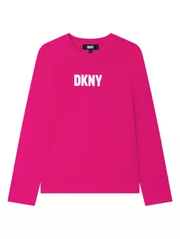 Лонгслив DKNY, розовый