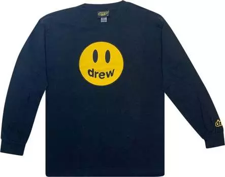 Лонгслив Drew House Mascot Long-Sleeve Tee 'Black', черный