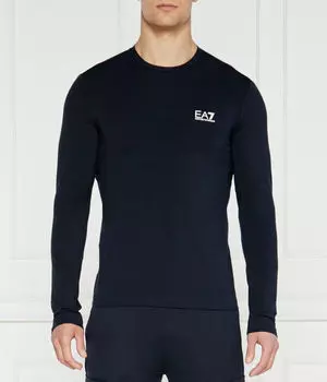 Лонгслив Ea7 Slim Fit, синий