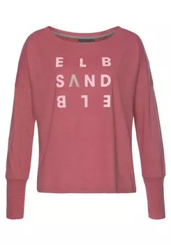 Лонгслив Elbsand, розовый