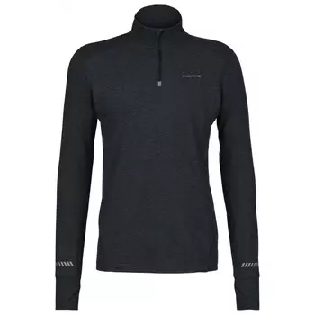 Лонгслив Endurance Tune Melange Midlayer, черный