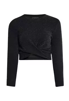 Лонгслив faina Shirt, черный