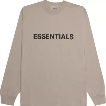Лонгслив Fear of God Essentials Long-Sleeve Tee 'Sage', зеленый