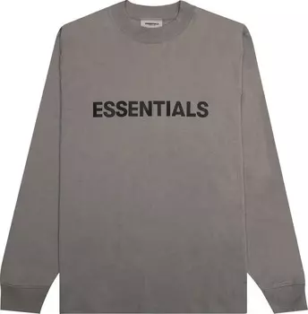 Лонгслив Fear of God Essentials Long-Sleeve Tee 'Stone', серый