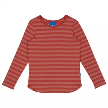 Лонгслив Finkid Kid's Merisilli, цвет Terra Cotta/Fox